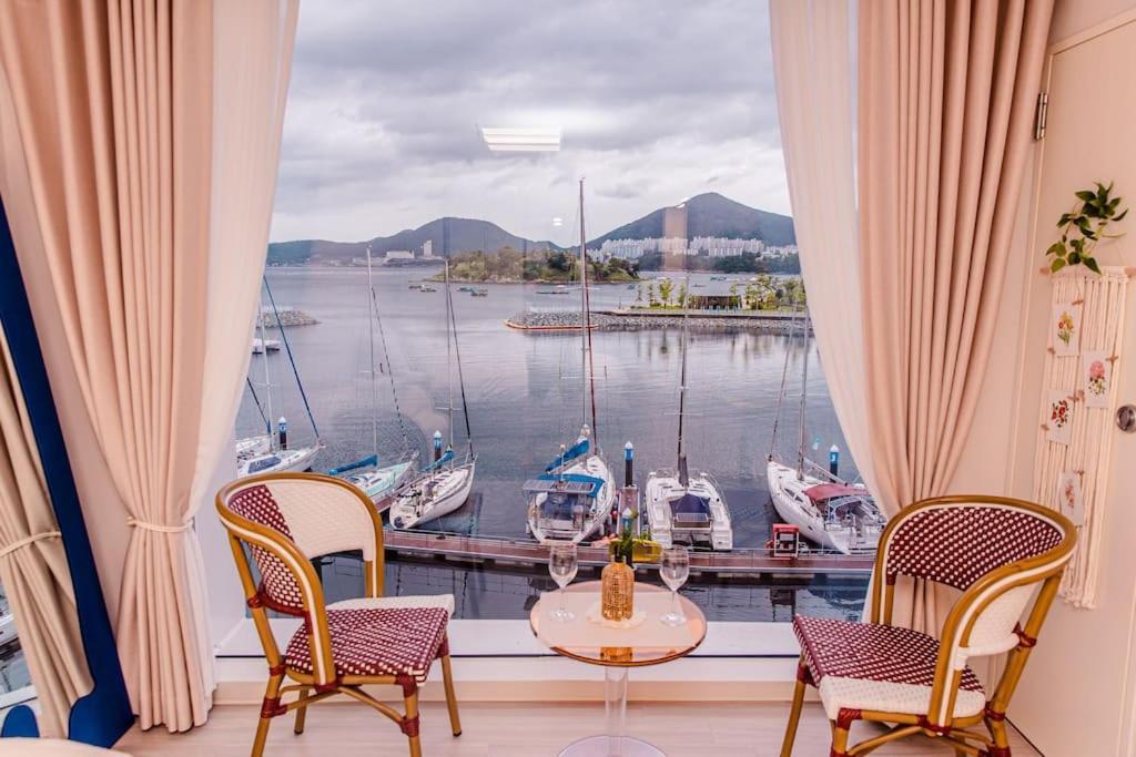 The Castle Ocean Suite Yeosu Dış mekan fotoğraf